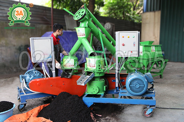 dây chuyền sản xuất phân hữu cơ