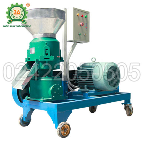 Máy ép cám viên trục đứng 3A22kW