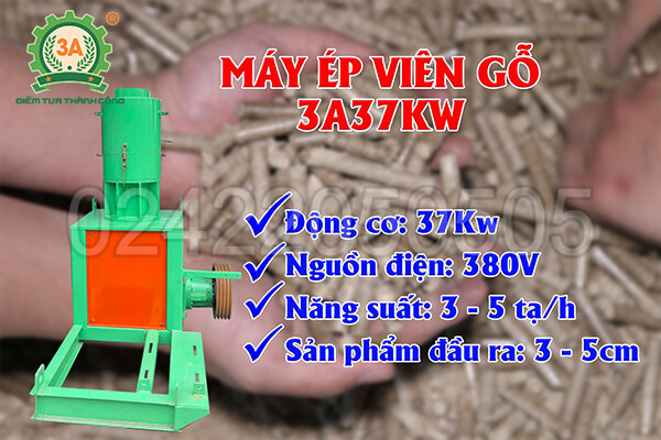 máy ép viên nén gỗ