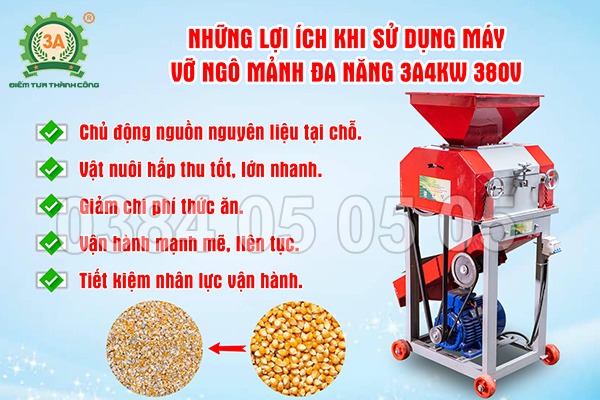 máy nghiền ngô hạt công nghiệp