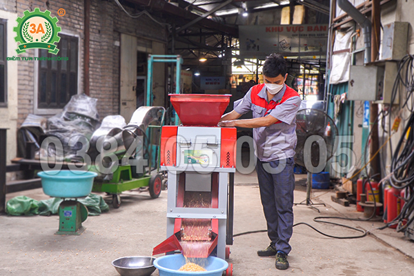 máy xay vỡ hạt ngô