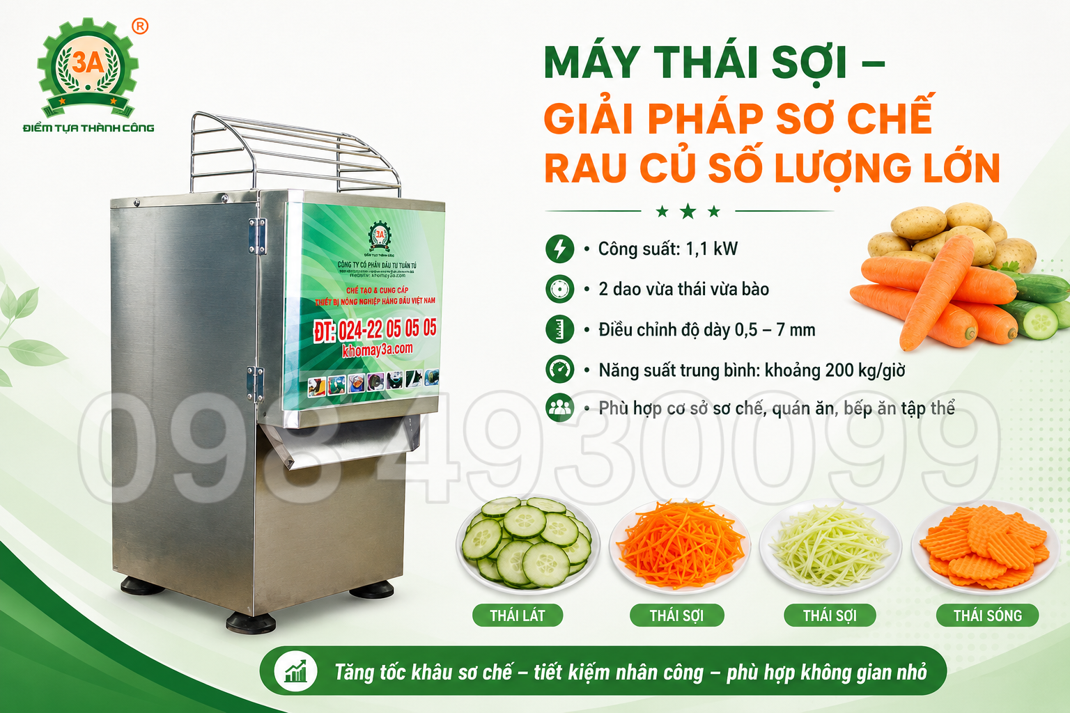 máy thái sợi